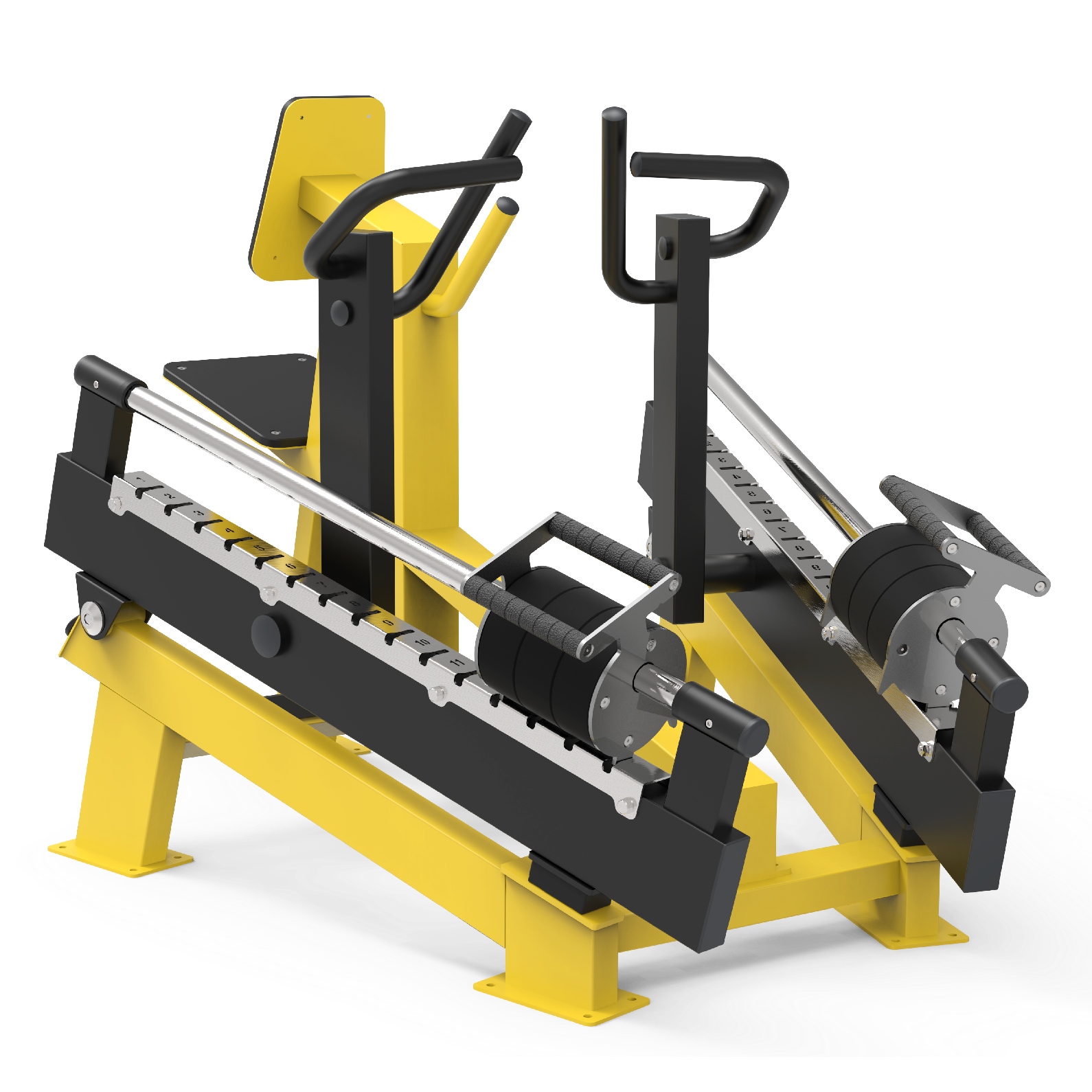 HX-8104背肌劃船訓練器
